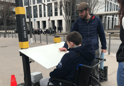 OMNISENS test à Lyon de signalétique multisensorielle